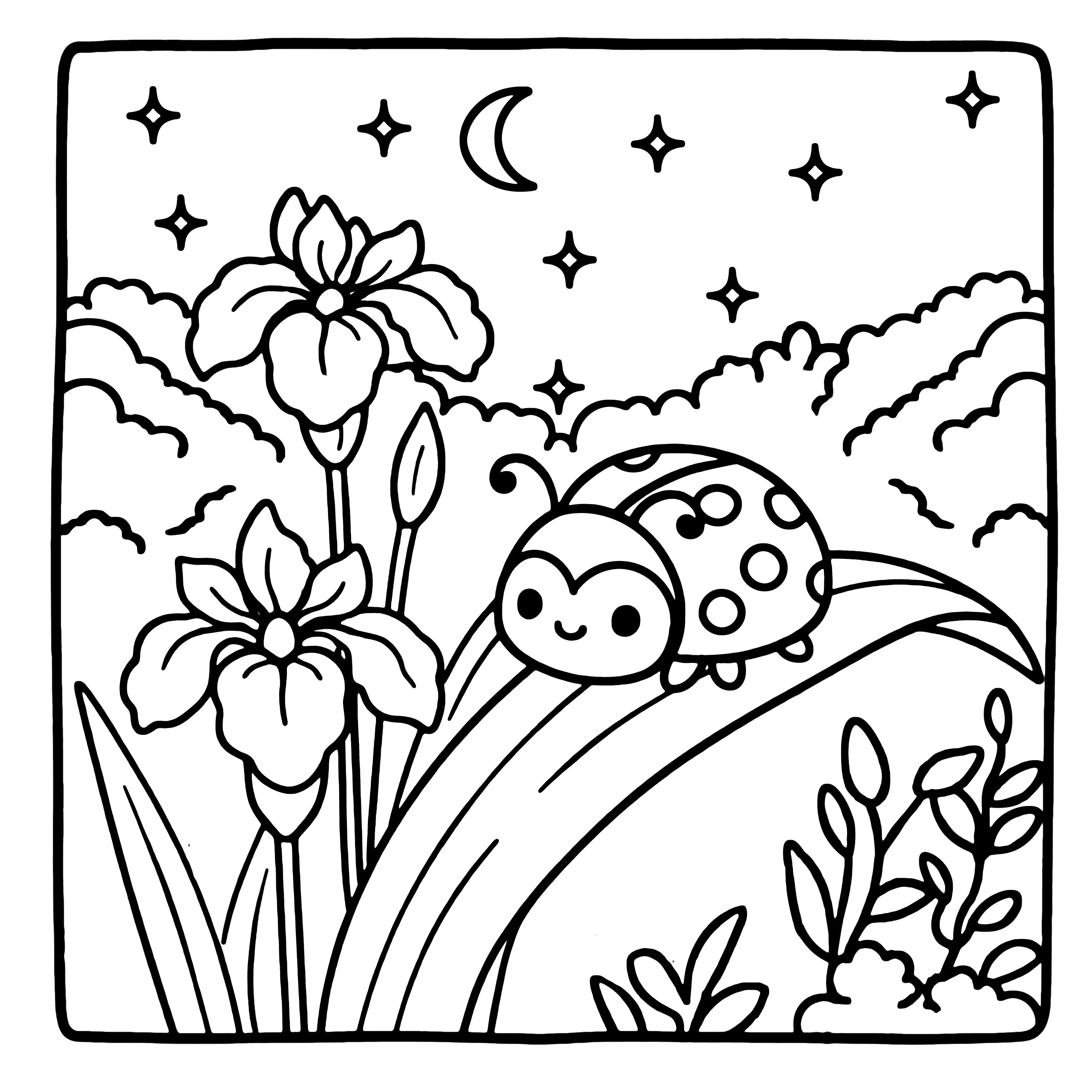 Bold & Easy: Cute Irish Animals Colouring Book - Image 4