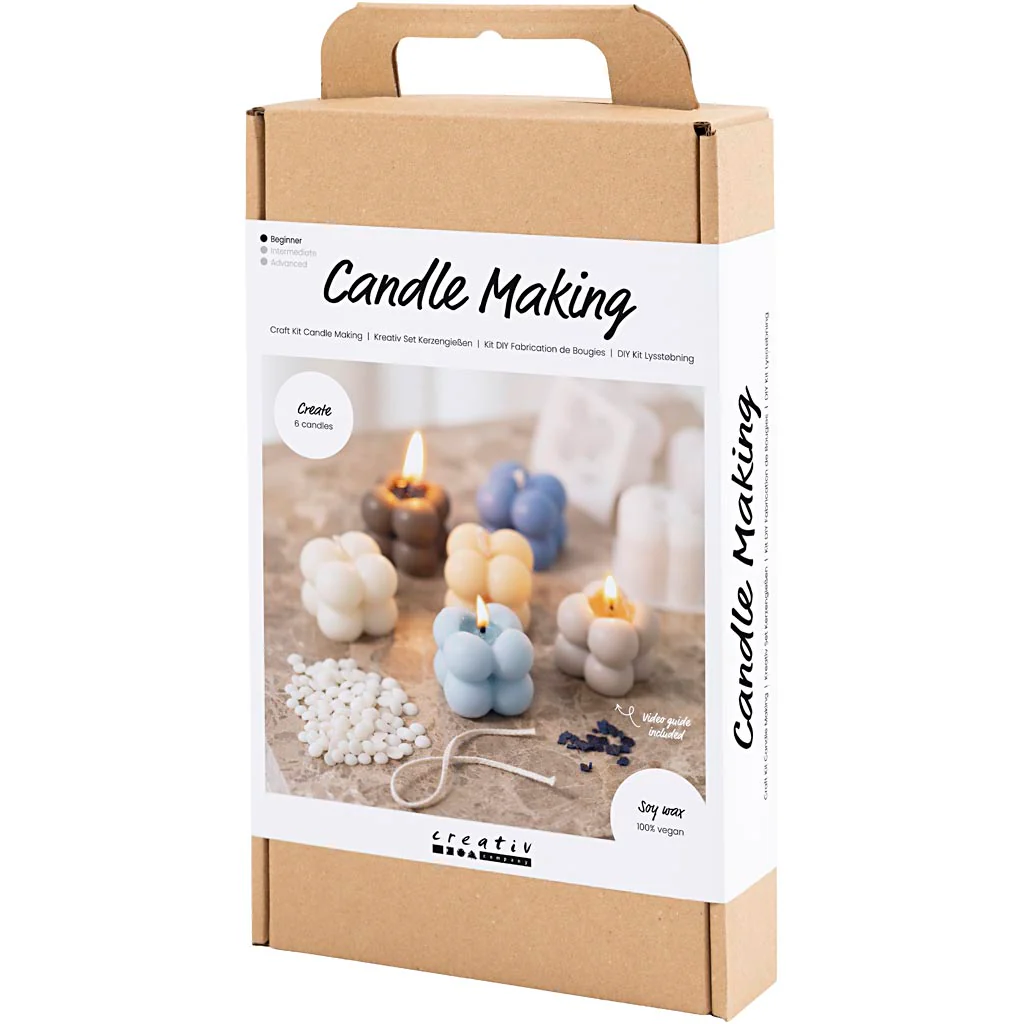 Craft Kit Candle Making - Bubble Soy Candle - Image 4