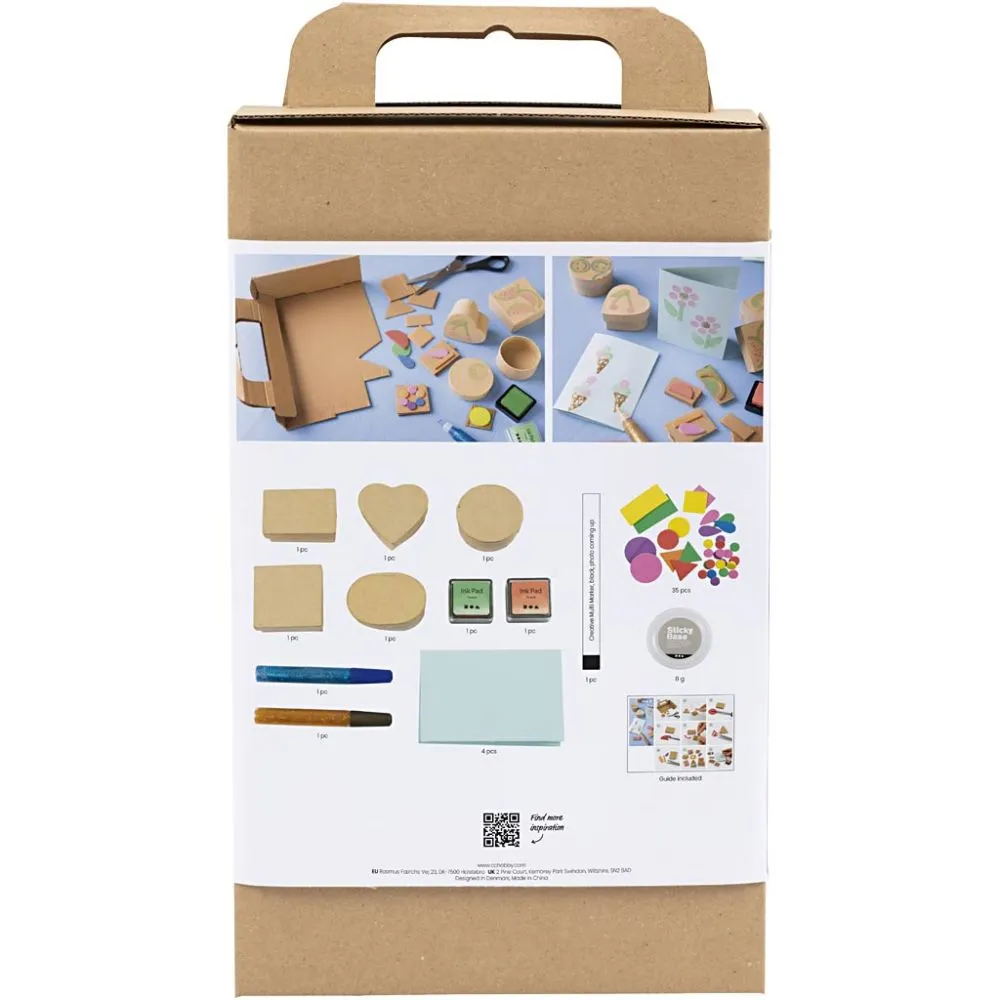 Craft Kit Foam Printing -  Decorated Boxes & Cards - Image 7