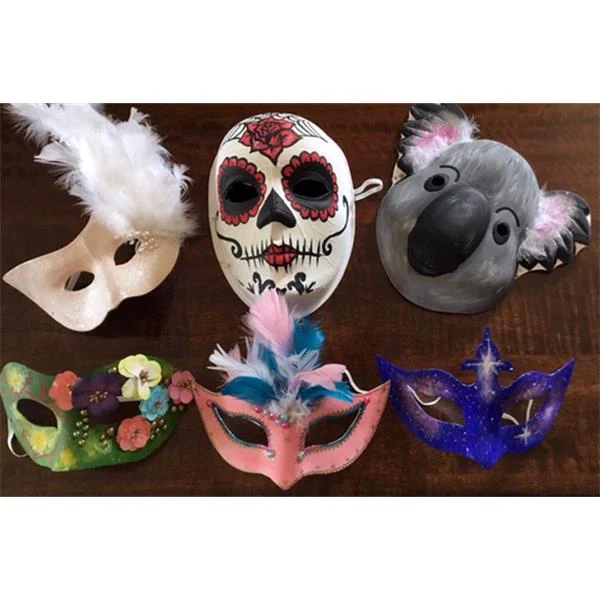 Pkt.10 Masks - Girl - Image 3