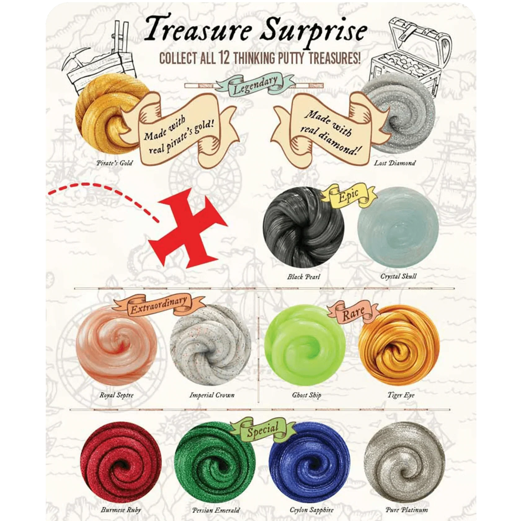 Crazy Aaron's Mini Tin - Treasure Surprise - Image 3