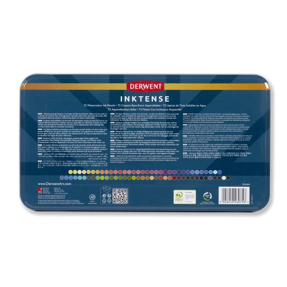 Derwent Inktense Pencils - 72 Tin - Image 4