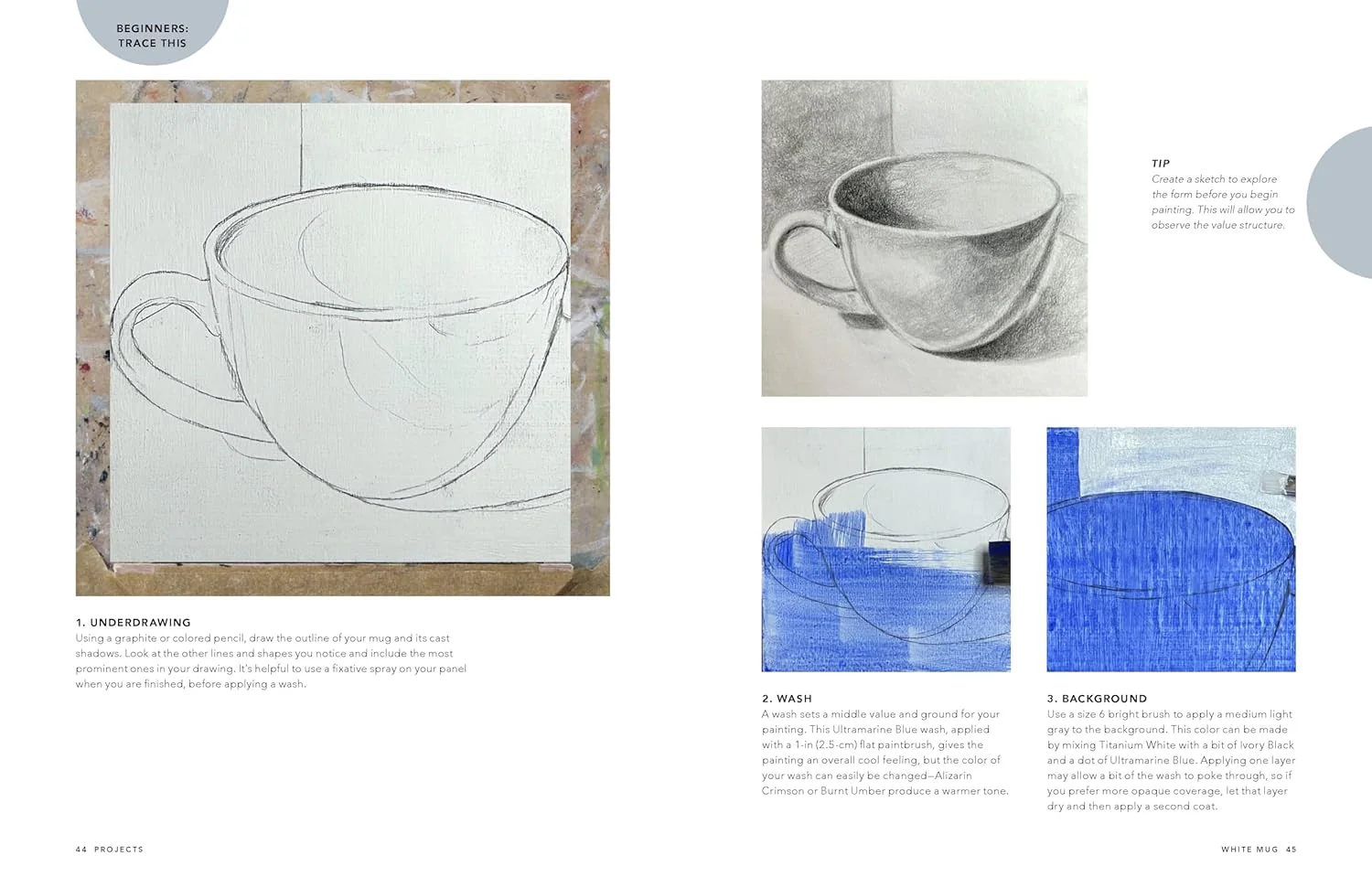 Easy Acrylic Painting - Beginner Tutorials for Small Still Lifes Book - Image 7