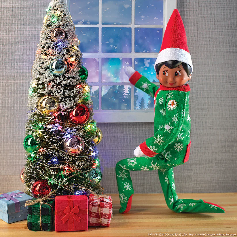 Elf on the Shelf Claus Couture - Snowflake Snuggle PJs - Image 3