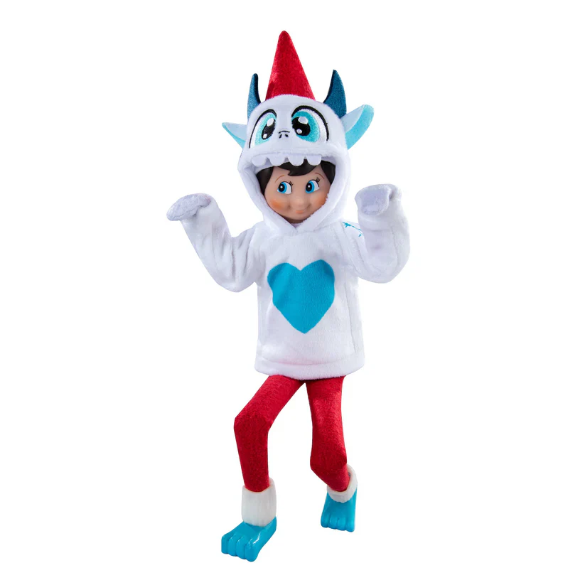 Elf on the Shelf Claus Couture - Yeti Hoodie Set - Image 4