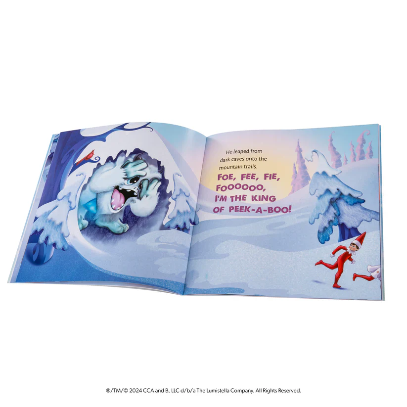 Elf on the Shelf - SnoBiggie Yeti Plush and Book - Image 4