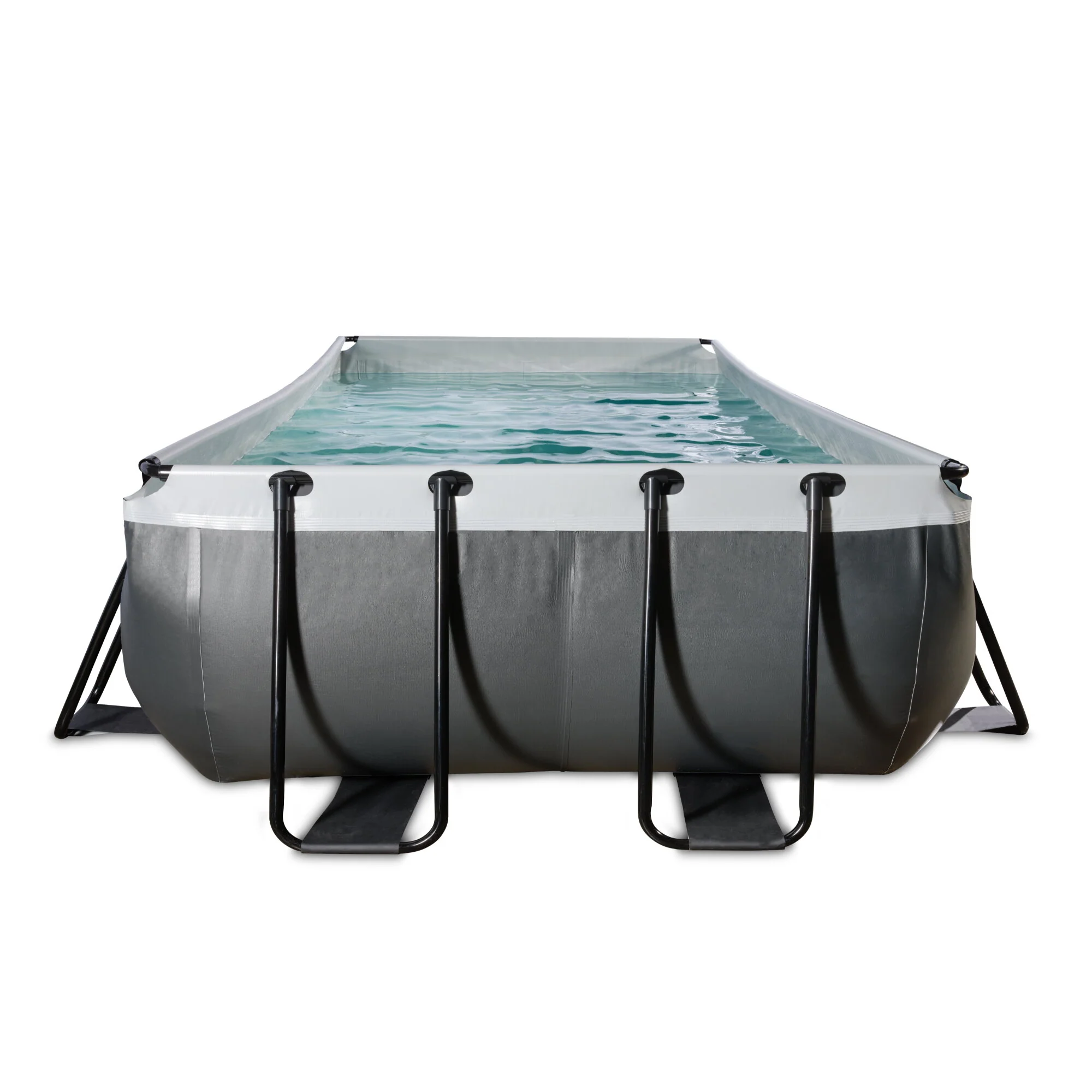 Exit Black Leather Frame Pool - 4x2x1m (Sand Filter) - Image 5