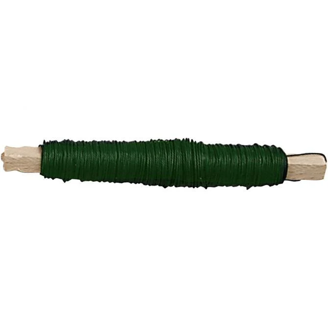 Florist Wire 0,5 mm - Green 50m - Image 4