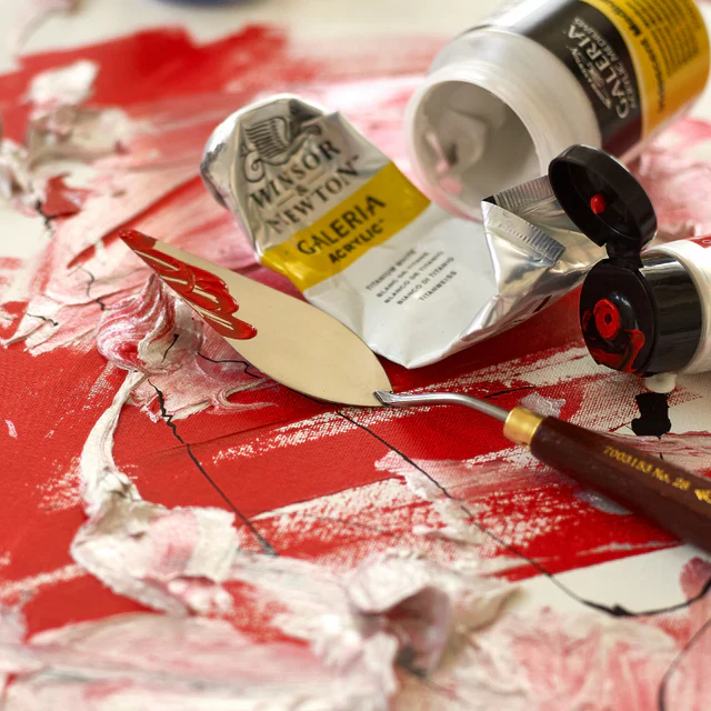 Galeria Acrylic Paint - Process Yellow (500ml) - Image 3