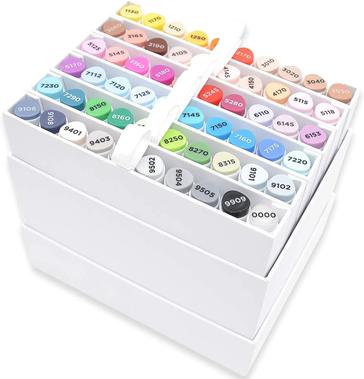 GRAPH'IT Brush & Extra Fine Alcohol Markers - Set of 60 - Image 6