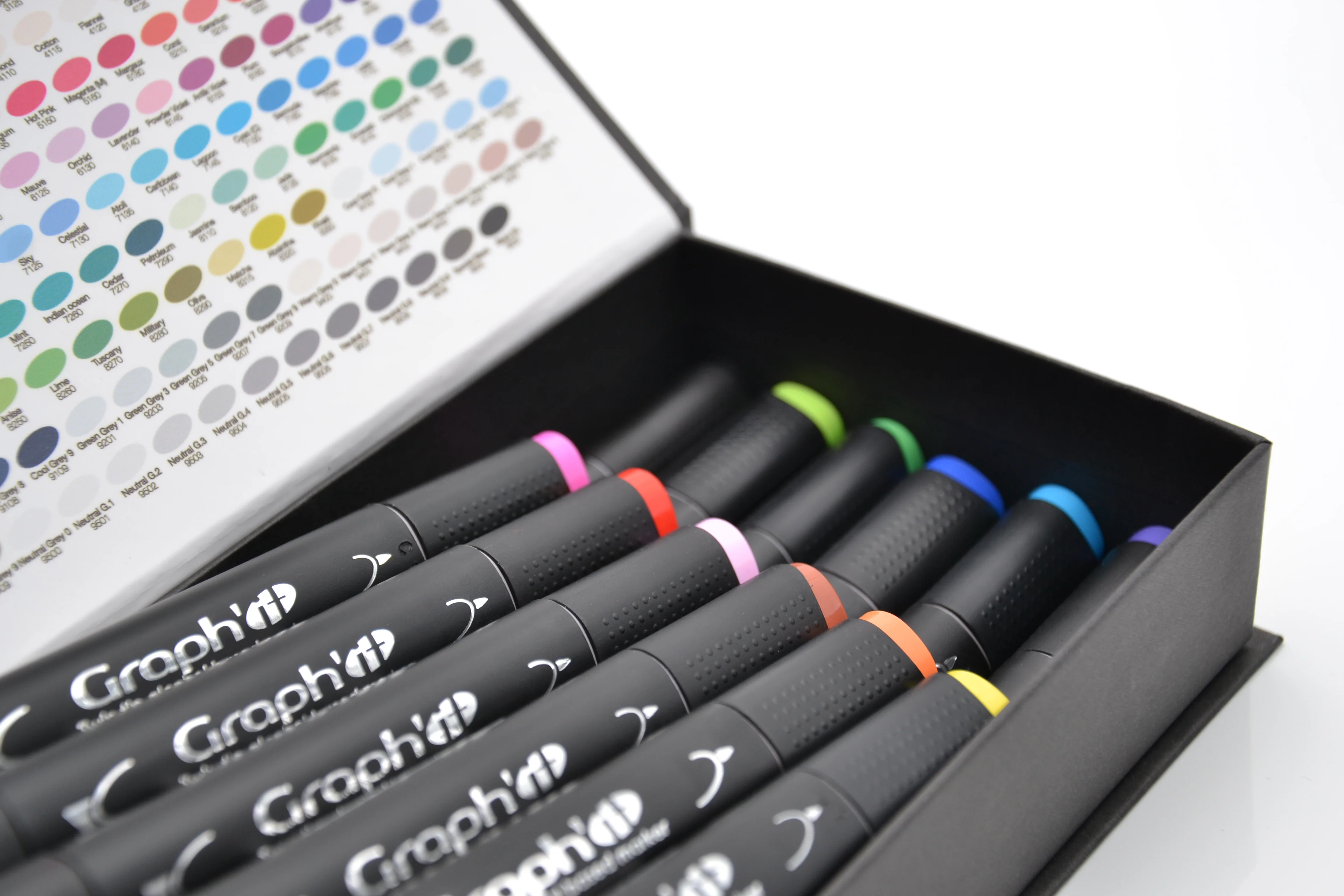 GRAPH'IT Double Ended Alcohol Markers - Classic (Pack of 12) - Image 8