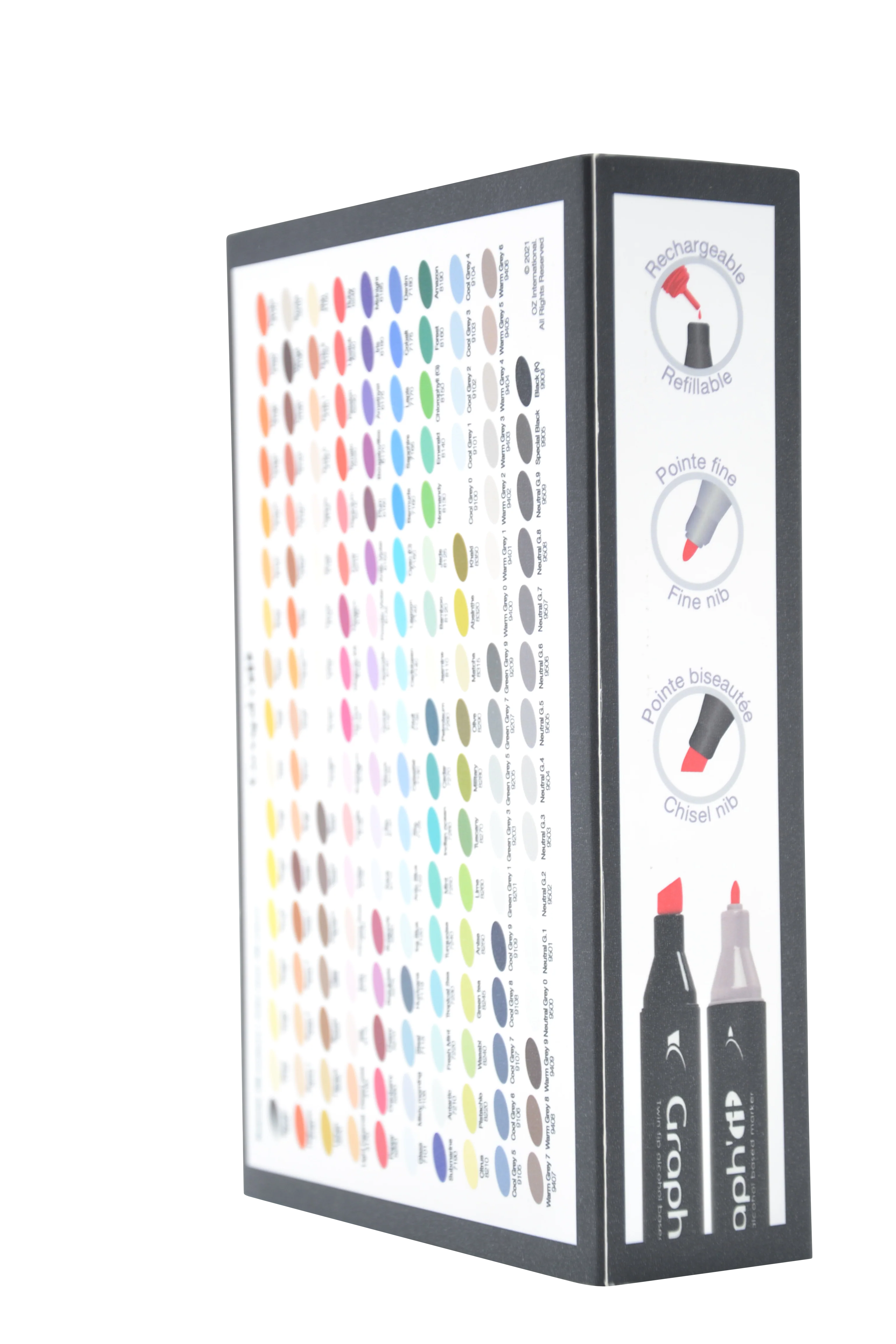 GRAPH'IT Double Ended Alcohol Markers - Classic (Pack of 12) - Image 9