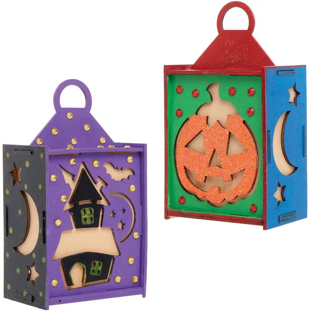 Halloween Wooden Lantern Kits (Pack of 3) - Image 7