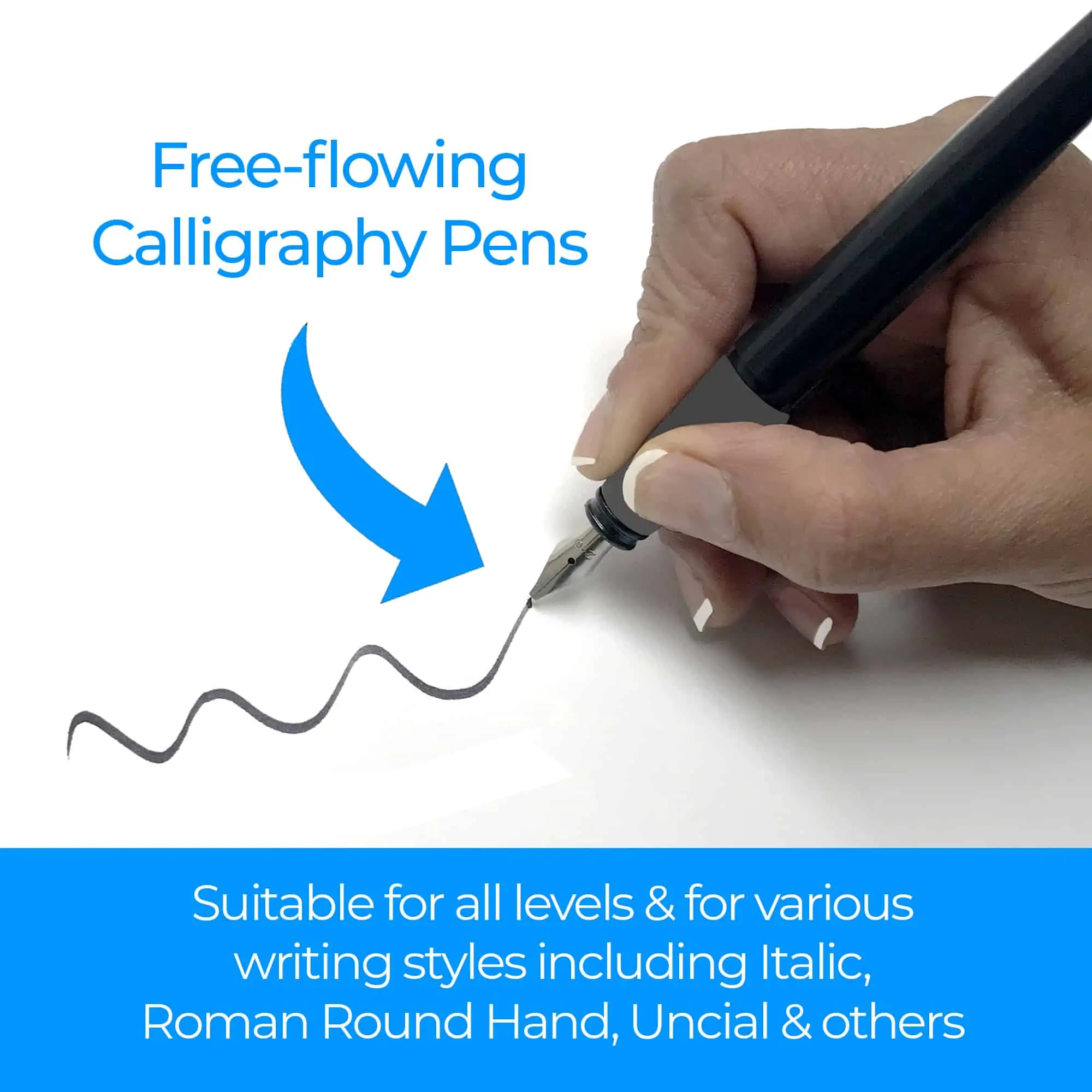 Introductory Calligraphy Starter Set with A4 Calligraphy Pad - Image 5