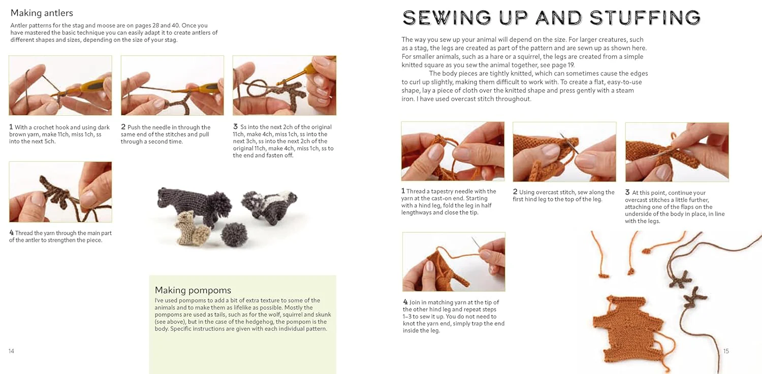 Knit a Mini Woodland Book - Image 3