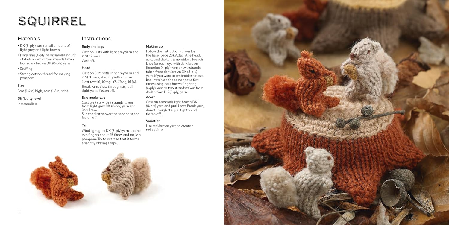 Knit a Mini Woodland Book - Image 5