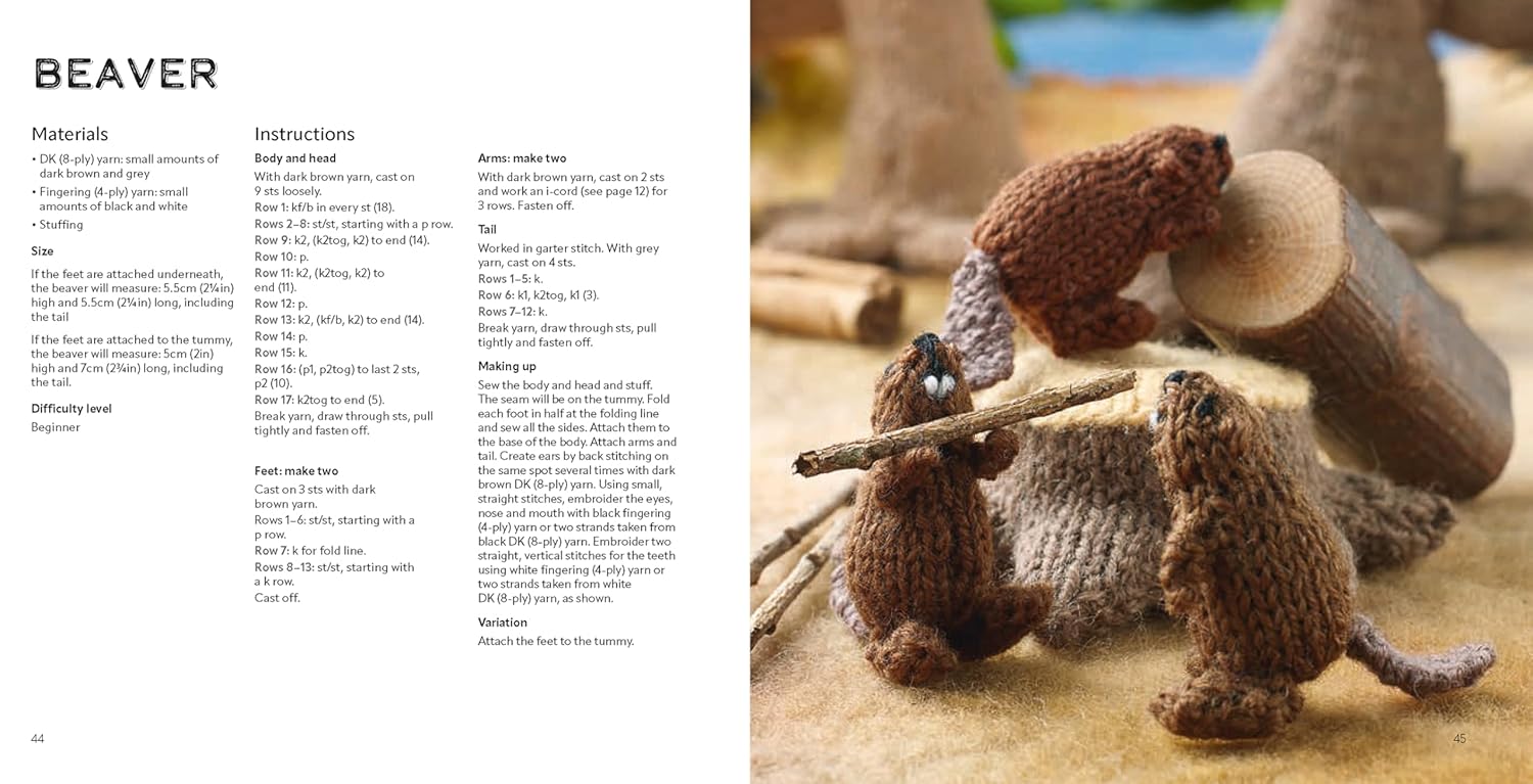 Knit a Mini Woodland Book - Image 6