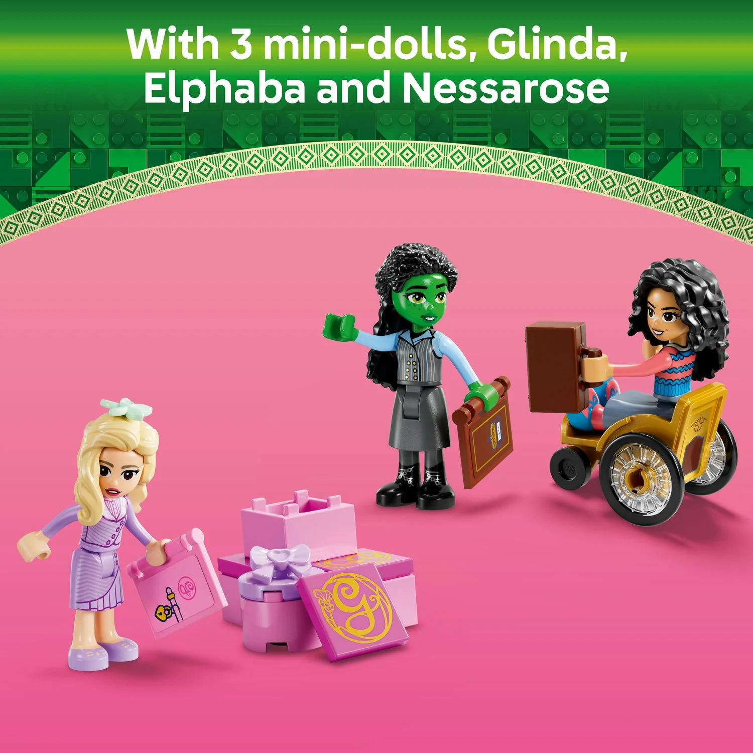 Lego Wicked - Glinda, Elphaba & Nessarose at Shiz University - Image 4