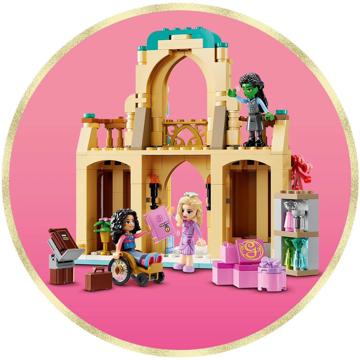 Lego Wicked - Glinda, Elphaba & Nessarose at Shiz University - Image 7