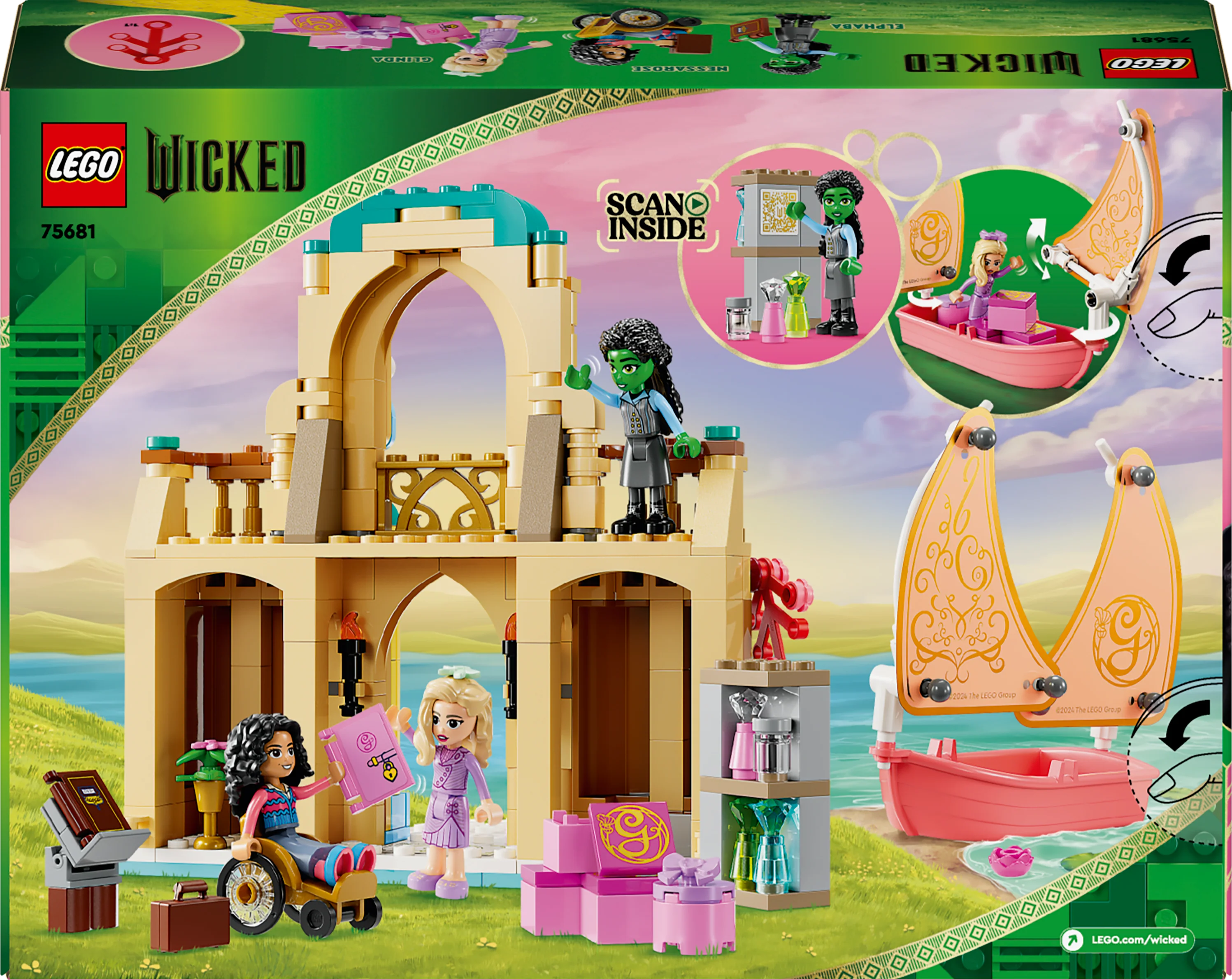 Lego Wicked - Glinda, Elphaba & Nessarose at Shiz University - Image 9