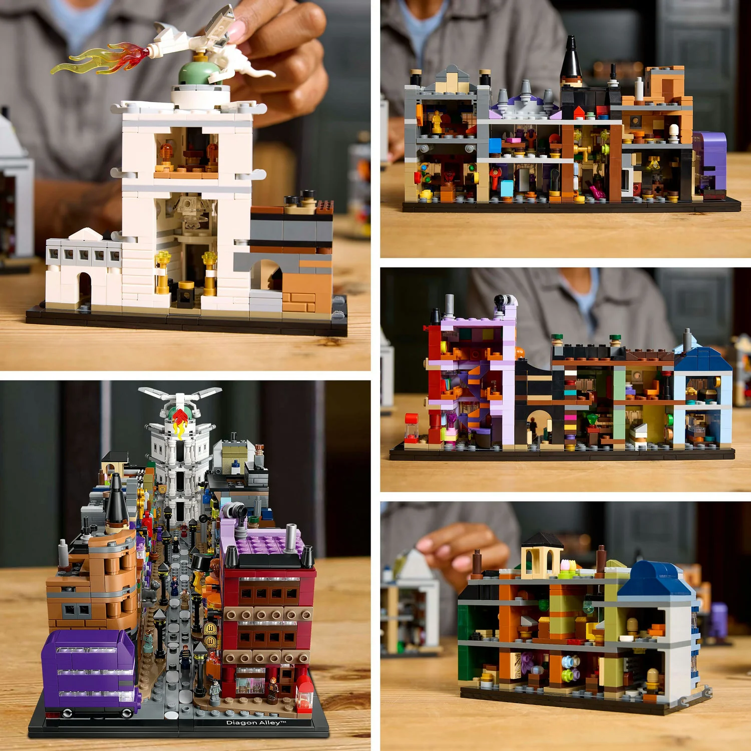 Lego Harry Potter - Diagon Alley Wizarding Shops - Image 13