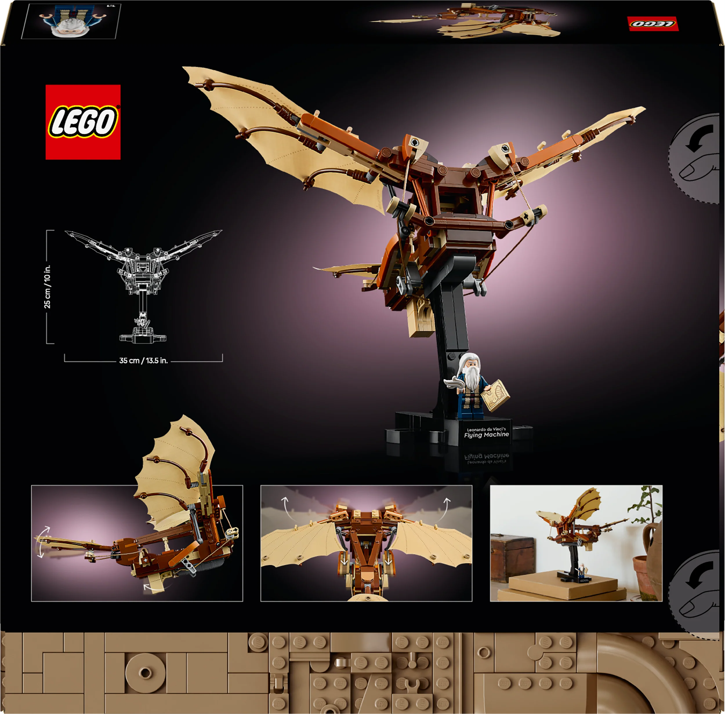 Lego Icons - Leonardo da Vinci's Flying Machine - Image 9