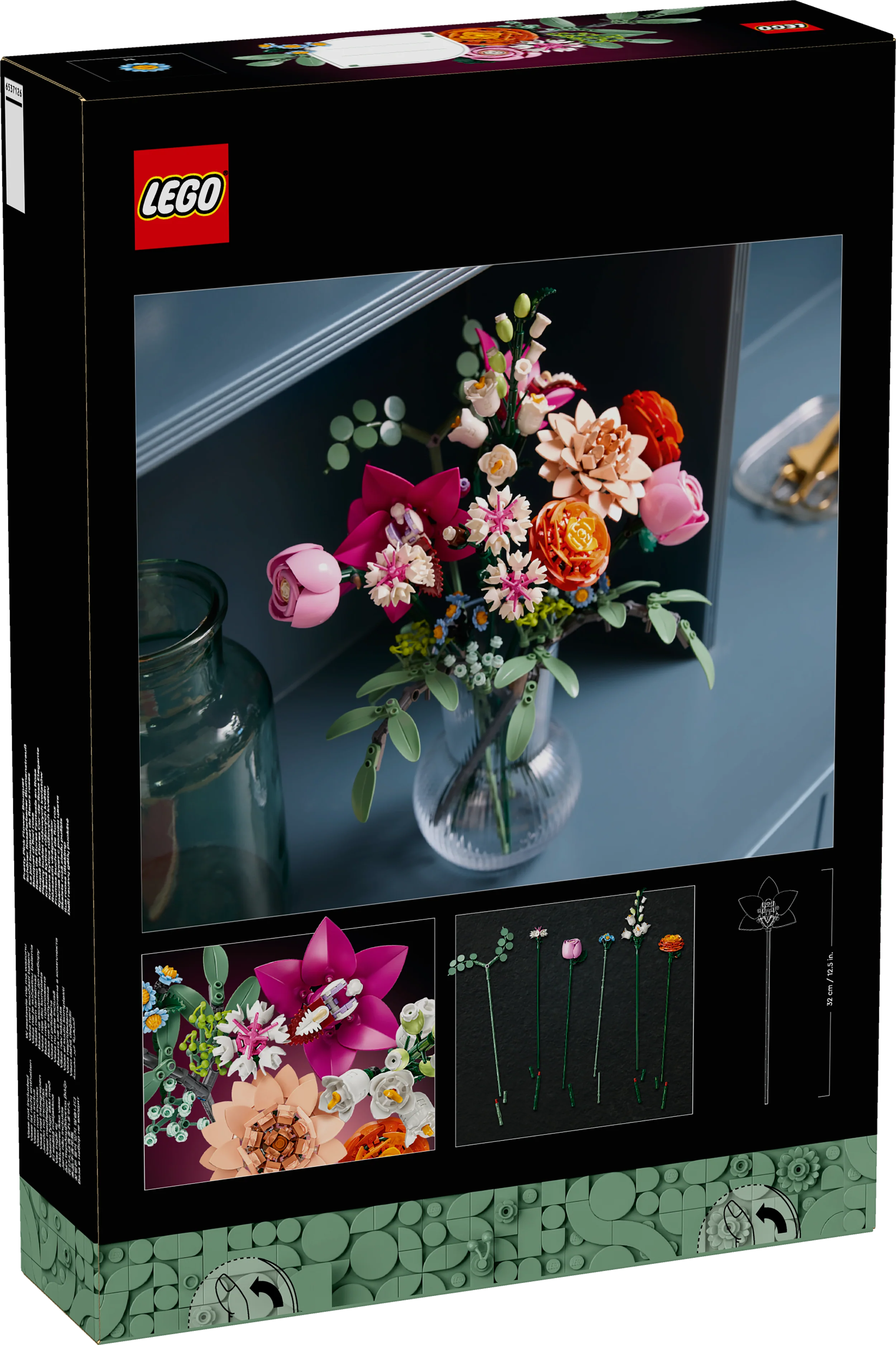 Lego Botanicals - Pretty Pink Flower Bouquet - Image 9