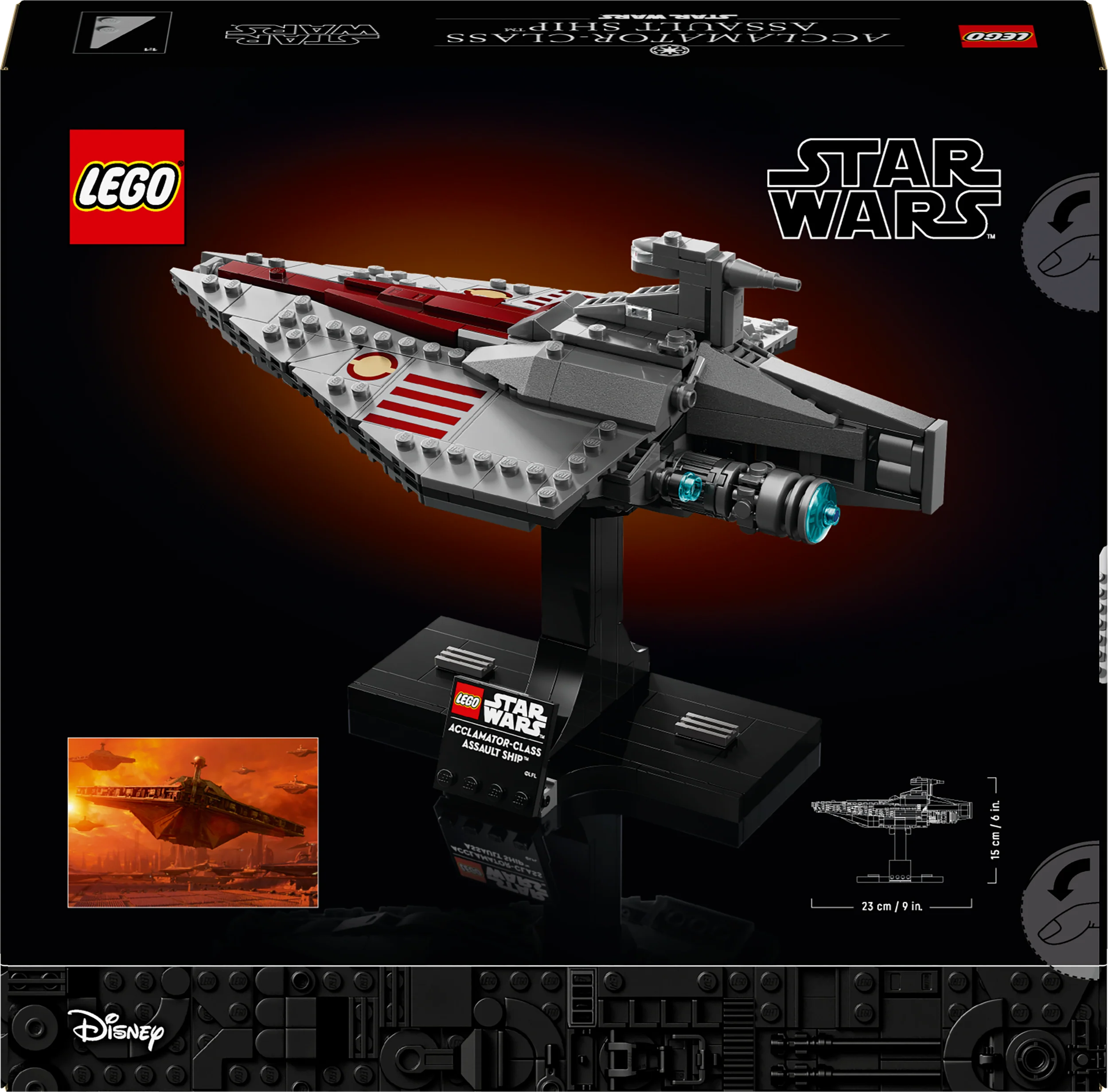 Lego Star Wars - Acclamator-Class Assault Ship - Image 11
