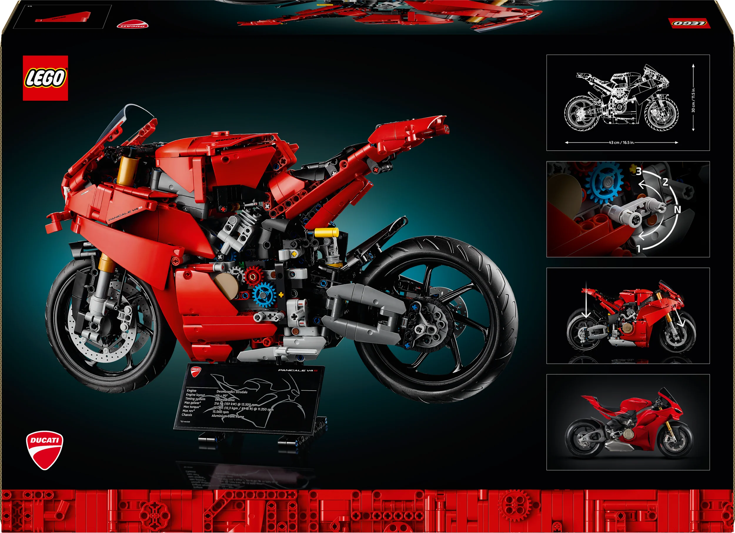 Lego Technic - Ducati Panigale V4 S Motorcycle - Image 13