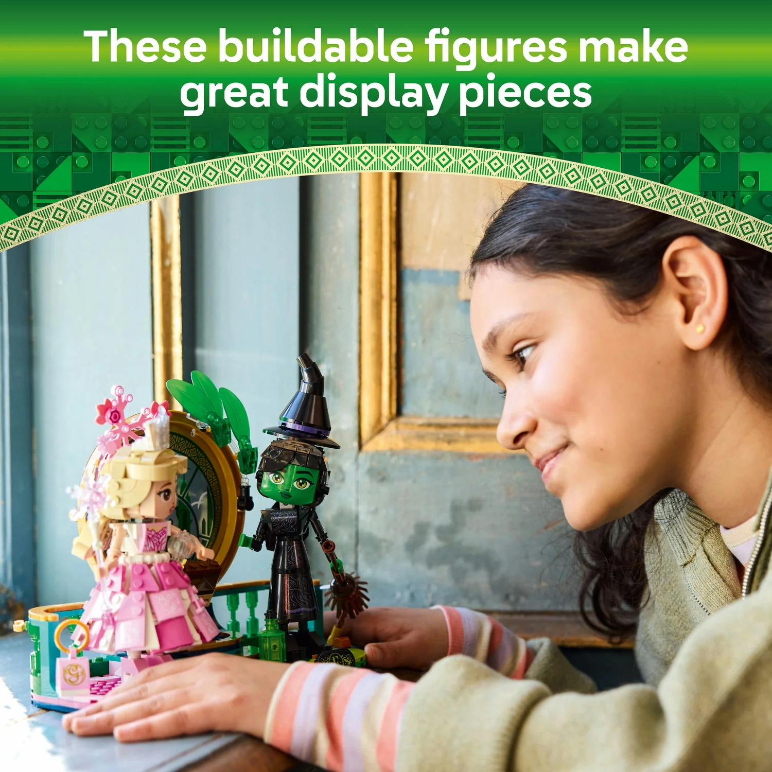Lego Wicked - Elphaba & Glinda Figures - Image 7