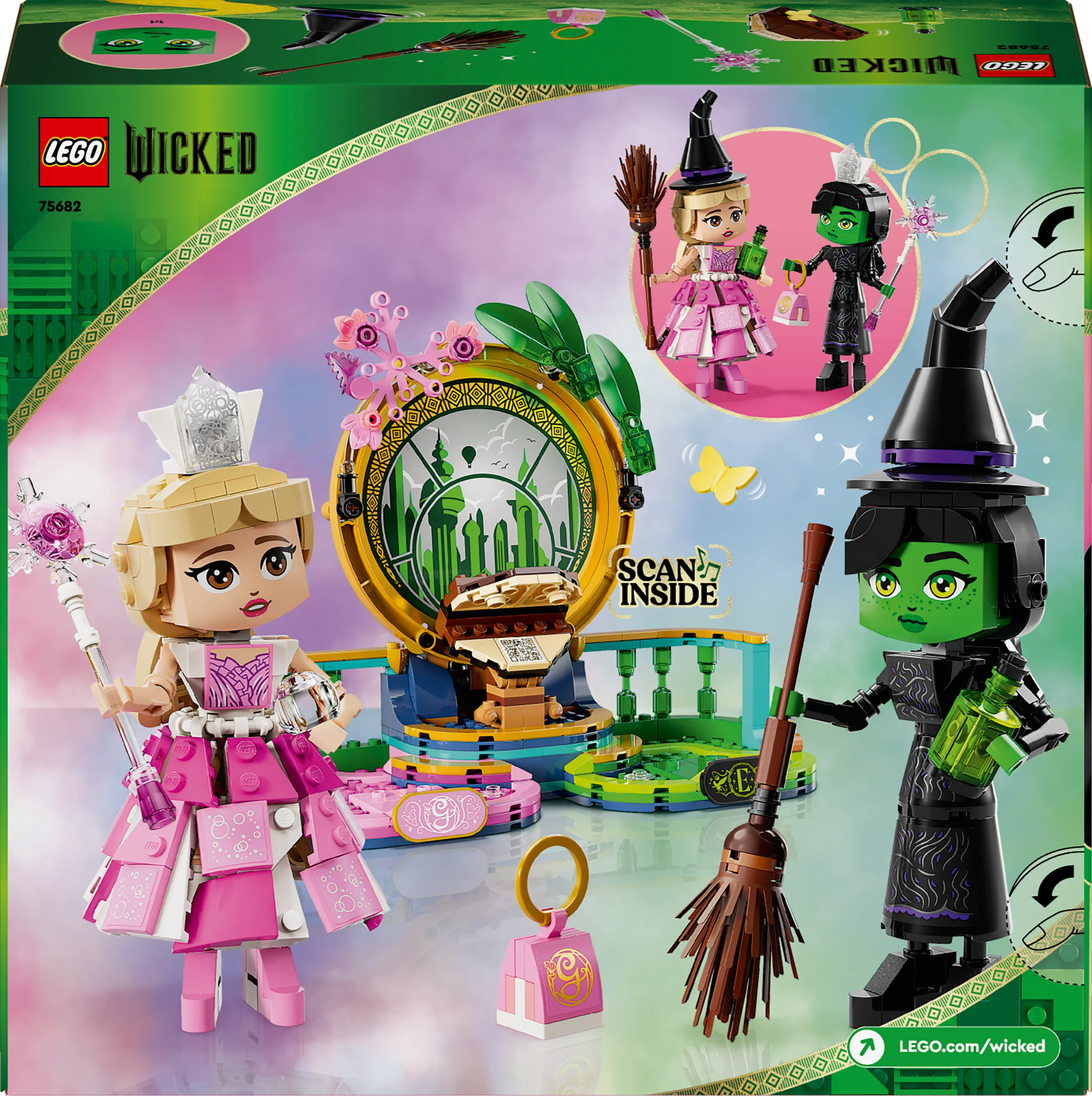 Lego Wicked - Elphaba & Glinda Figures - Image 9