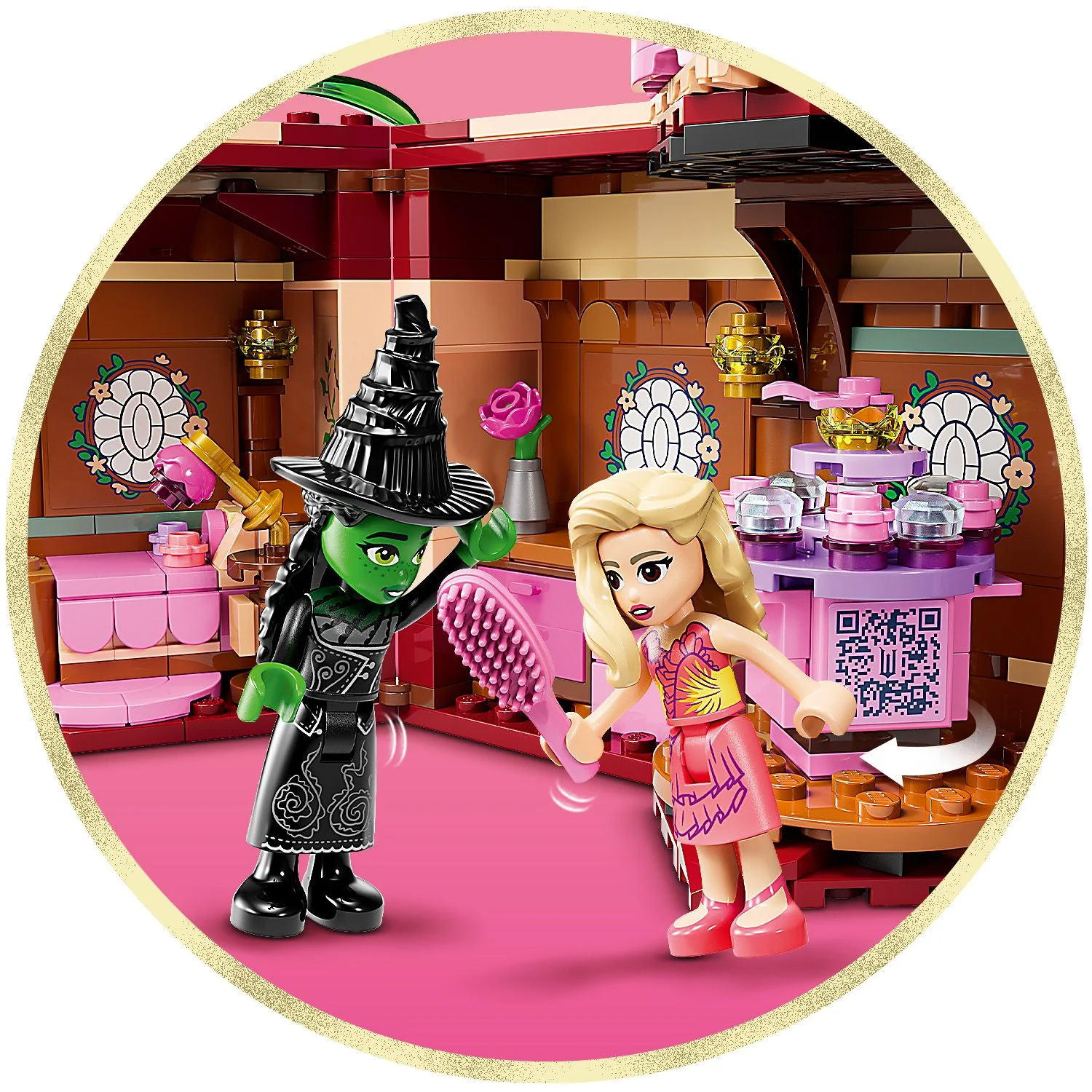Lego Wicked - Glinda & Elphaba's Dormitory - Image 10