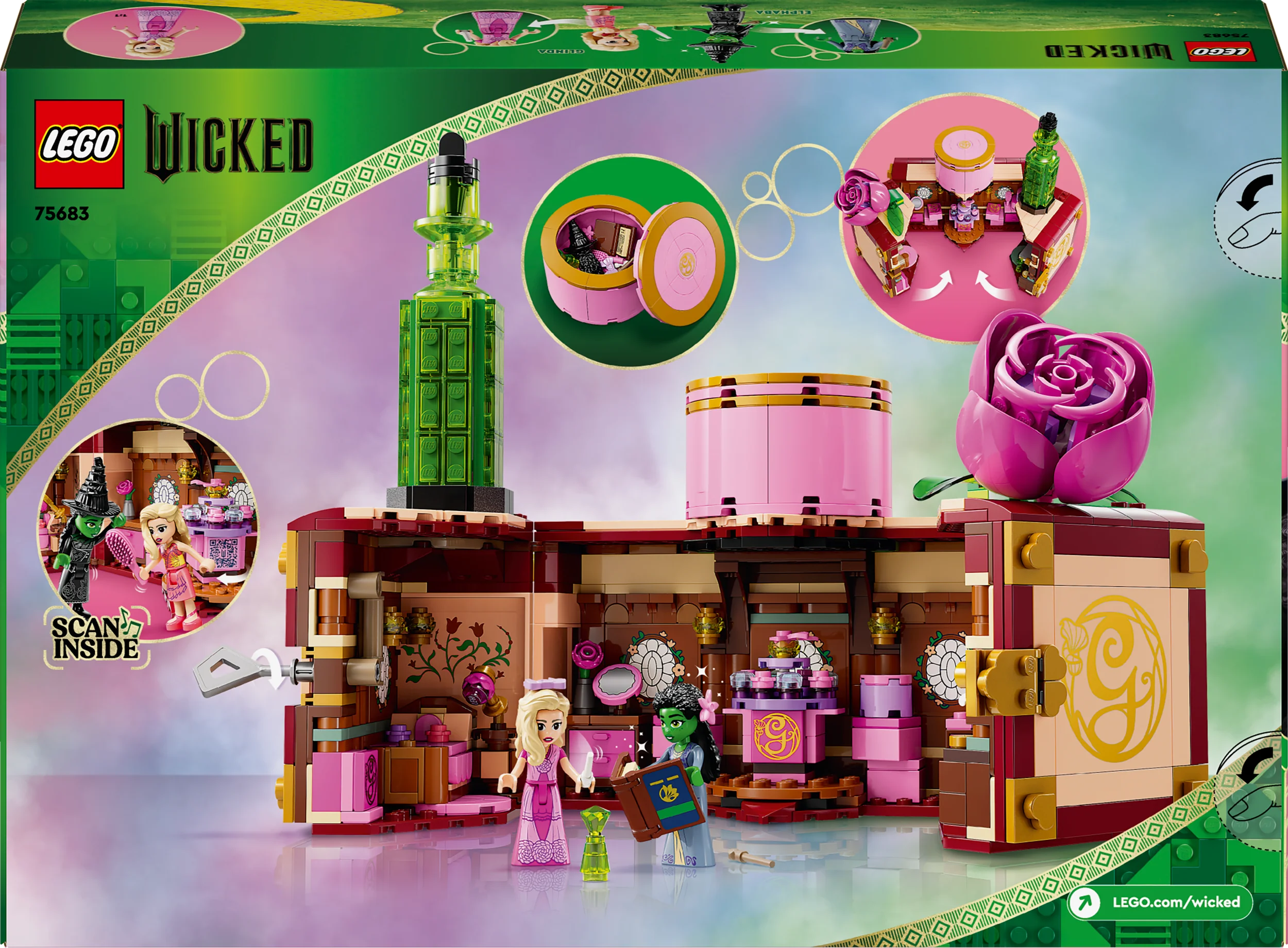 Lego Wicked - Glinda & Elphaba's Dormitory - Image 14