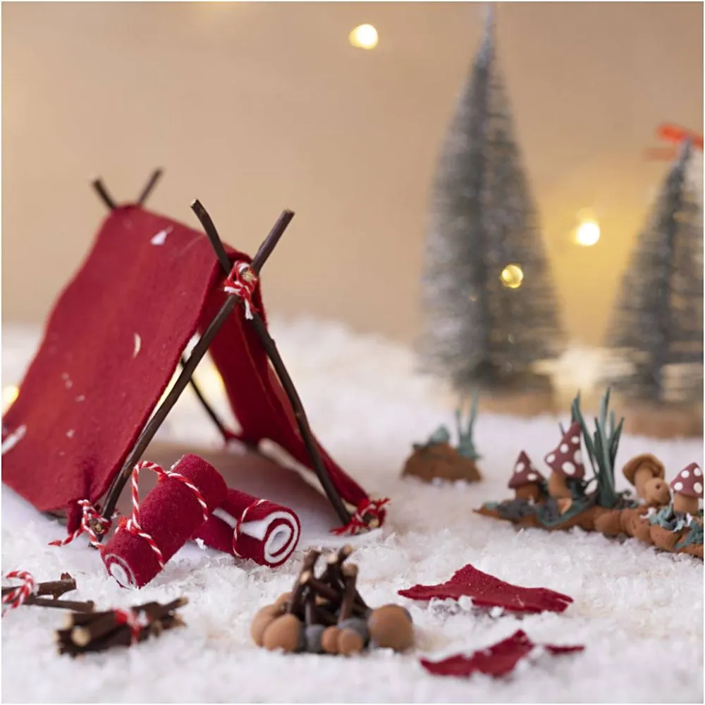 Mini Craft Kit Elf Door - Going Camping - Image 3