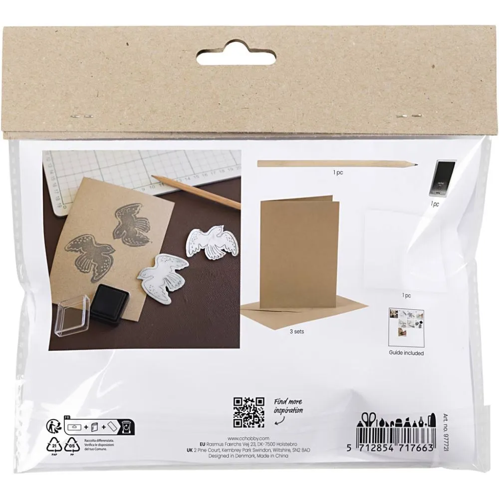 Mini Craft Kit Foam Printing - Beige - Image 3