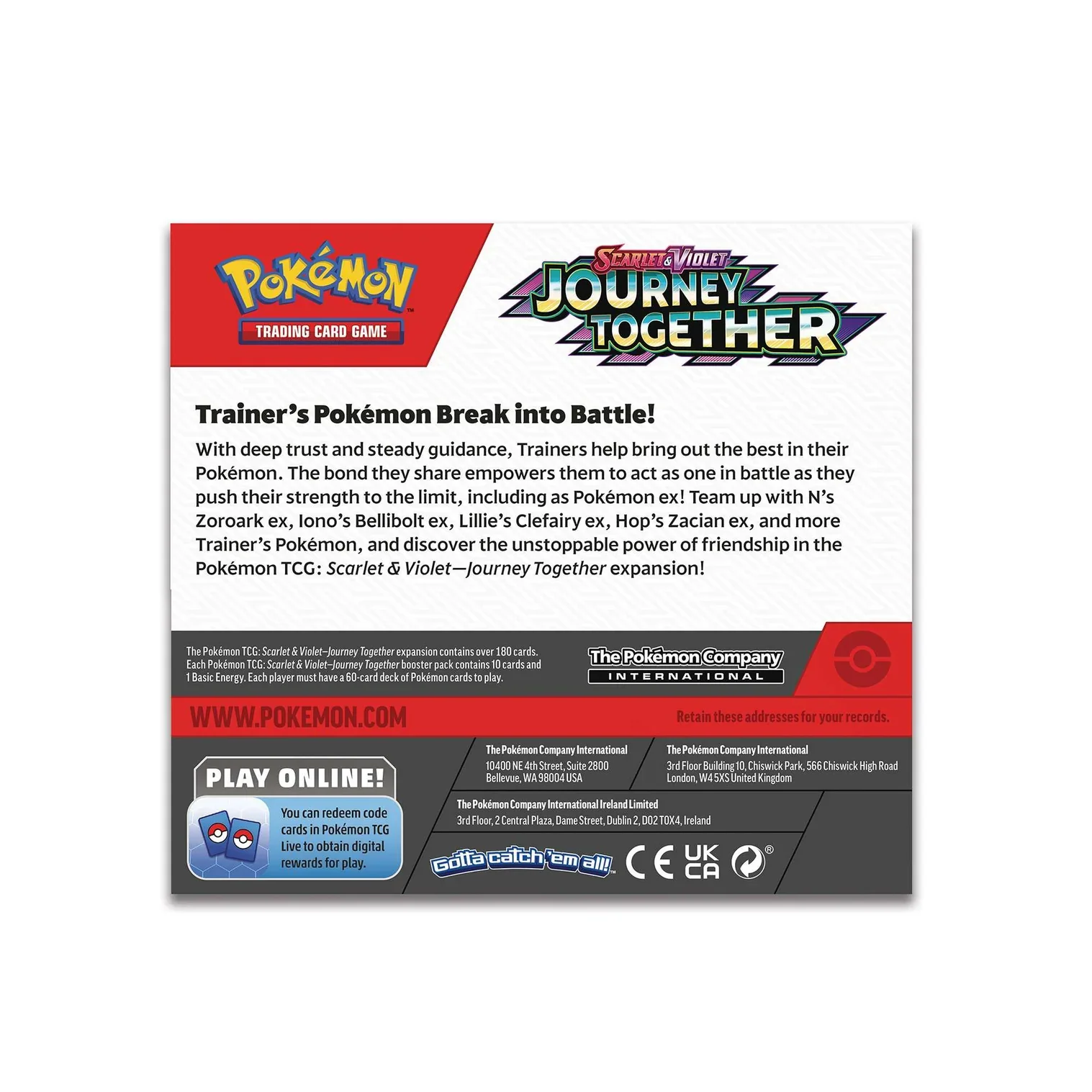 Pokémon TCG: Scarlet & Violet: Journey Together - Booster Pack - Image 8