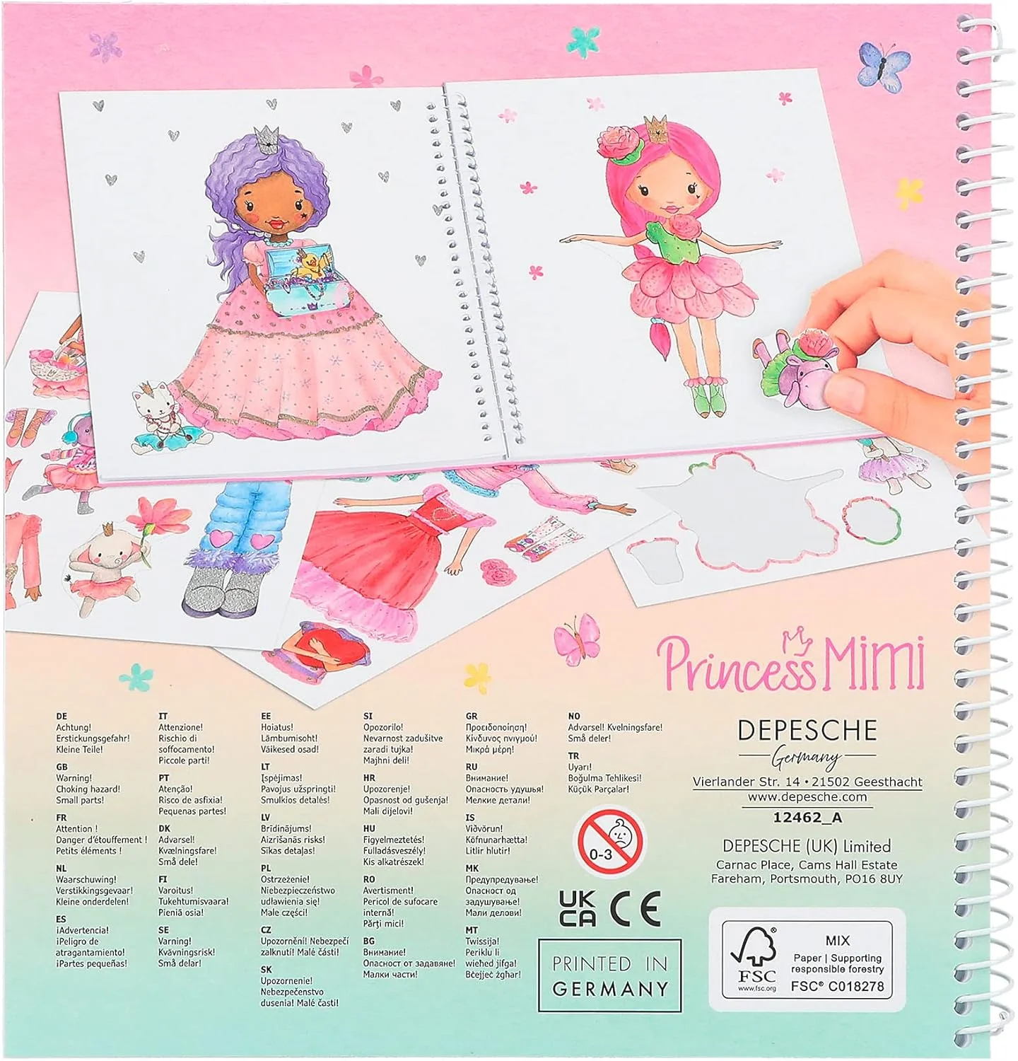 Princess Mimi Sticker Book Dress Me Up - Image 6
