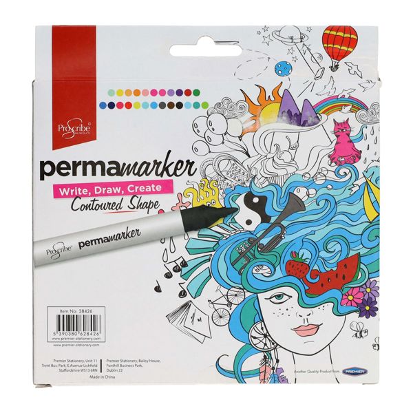Pro:scribe Perma Markers (Pack of 24) - Image 5