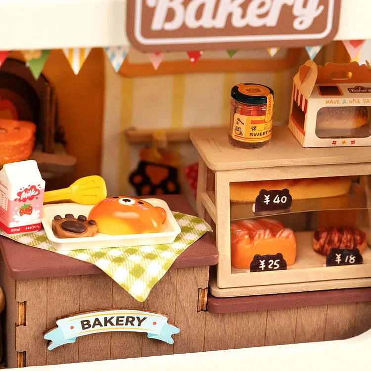 DIY Miniature House Kit - Teddy's Bread Box - Image 4
