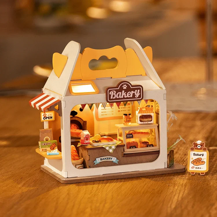DIY Miniature House Kit - Teddy's Bread Box - Image 5