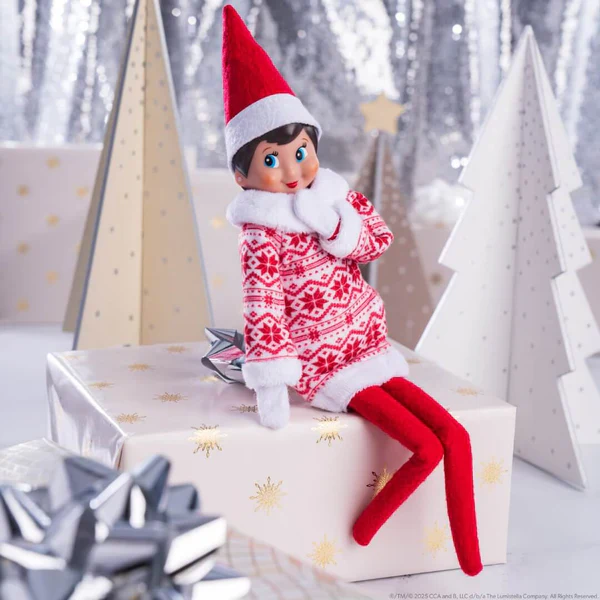 The Elf on the Shelf Claus Couture® - Inline Sweater Dress - Image 3