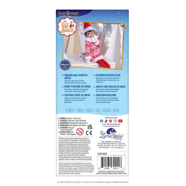 The Elf on the Shelf Claus Couture® - Inline Sweater Dress - Image 5