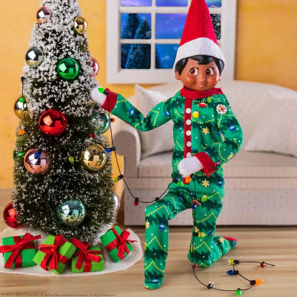 The Elf on the Shelf Claus Couture - Goodnight Sleep Bright PJs - Image 3