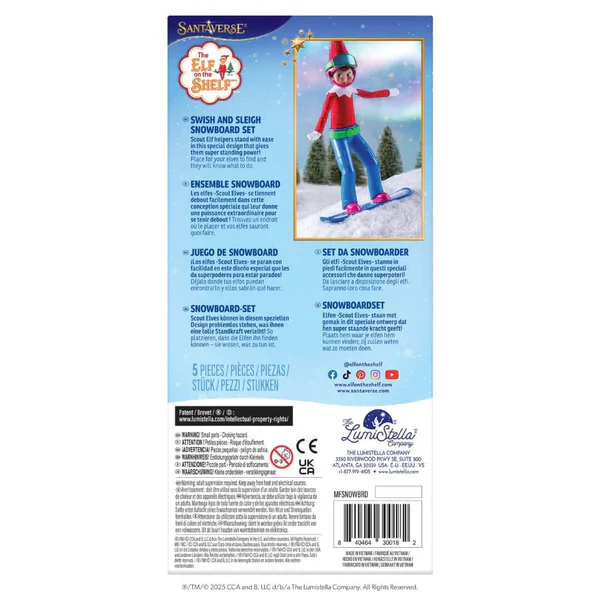 The Elf on the Shelf MagiFreez® - Snowboarder - Image 4