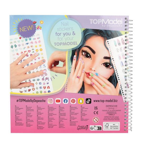 TOPModel Create Your Hand-Design Colouring Book - Image 5