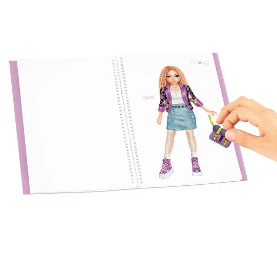 TOPModel Dress Me Up Sticker Book - Big REBEL KITTY - Image 3