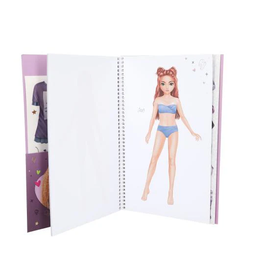 TOPModel Dress Me Up Sticker Book - Big REBEL KITTY - Image 4