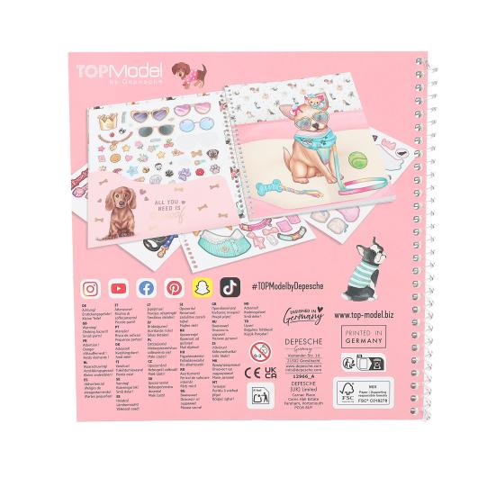 TOPModel Dress Me Up DOGGY Stickerbook - Image 4