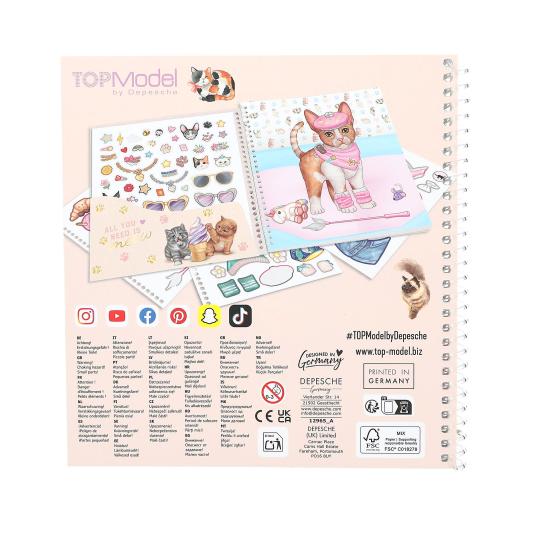 TOPModel - Dress Me Up Stickerbook KITTY - Image 5