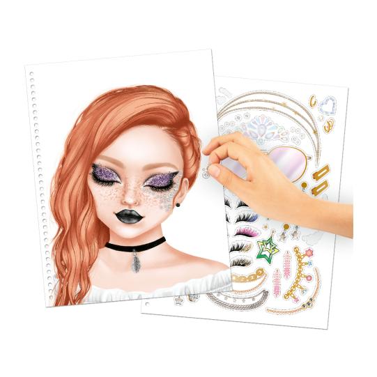 TOPModel Make-Up Colouring Book - Image 3